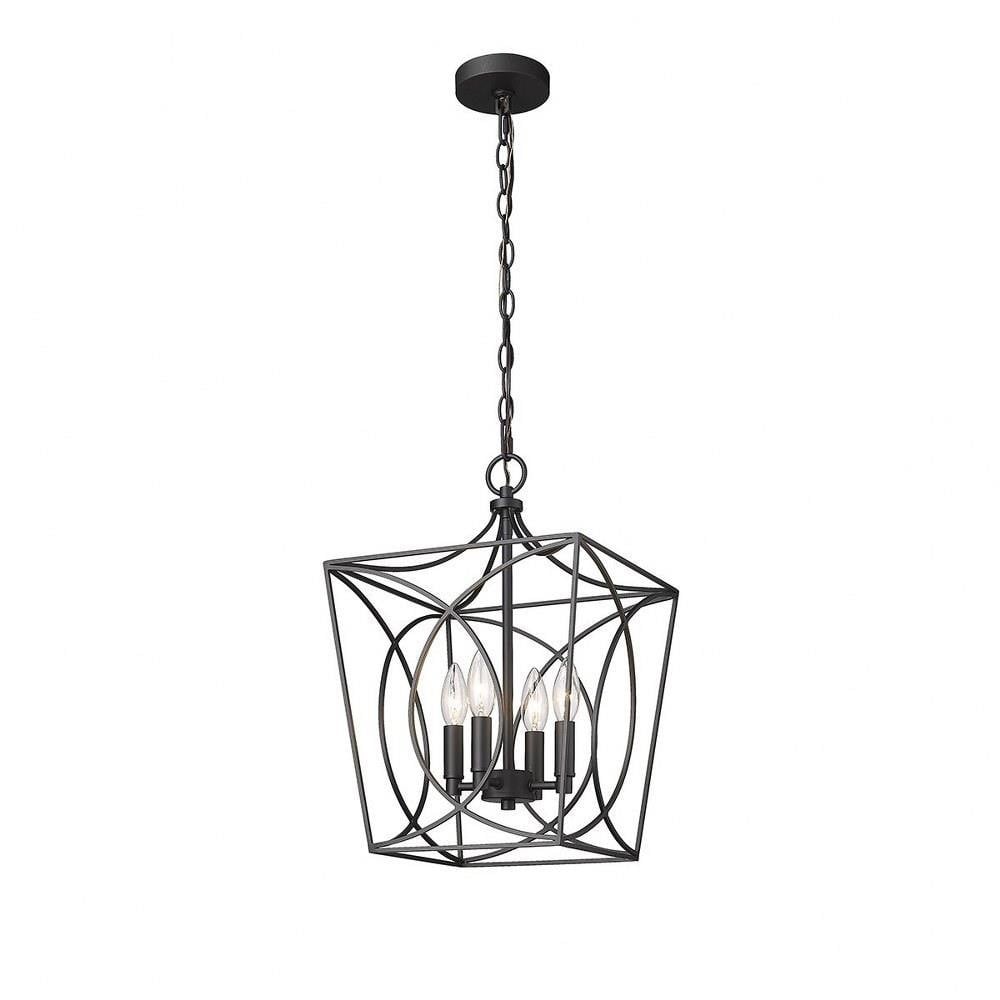 Tracy 4 Light Pendant 16.3 Inch Tall and 12 Inch Wide by Millennium - 4001