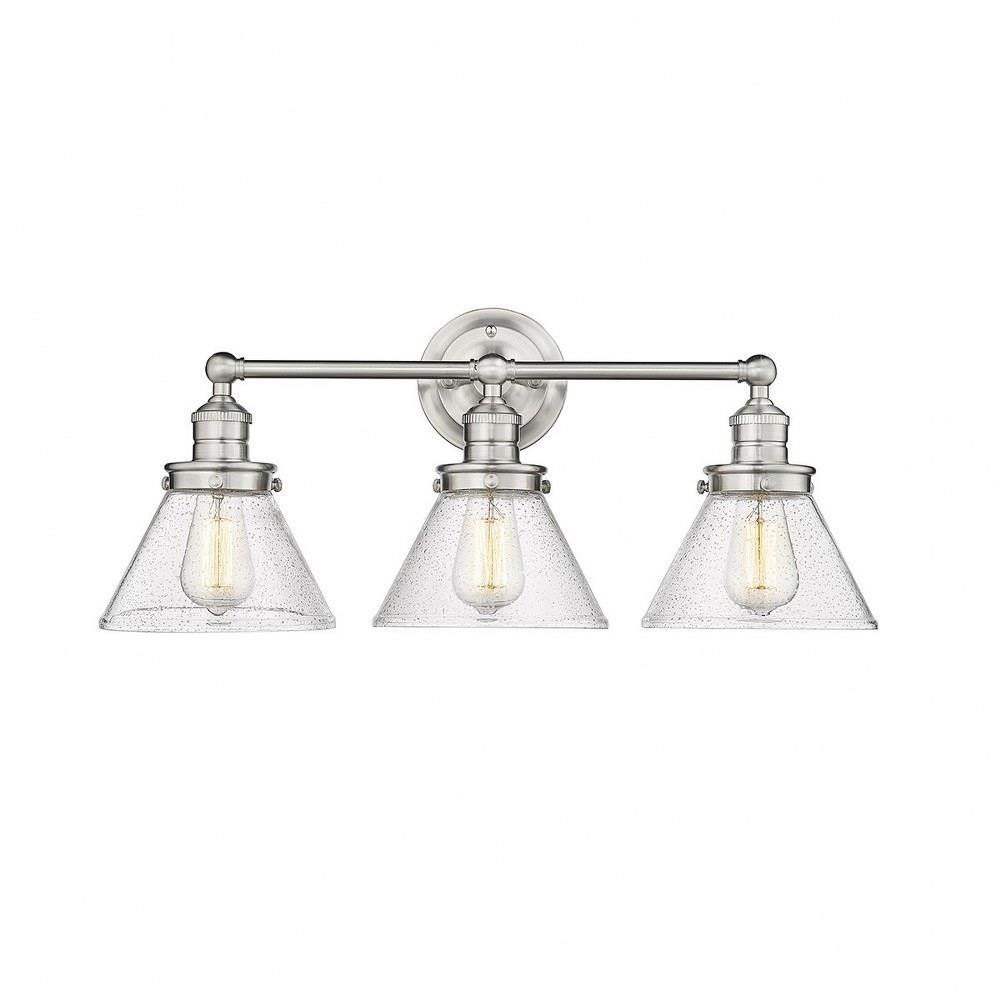 Eyden 3 Light Bath Vanity 11.25 Inch Tall and 25.88 Inch Wide by Millennium - 4143