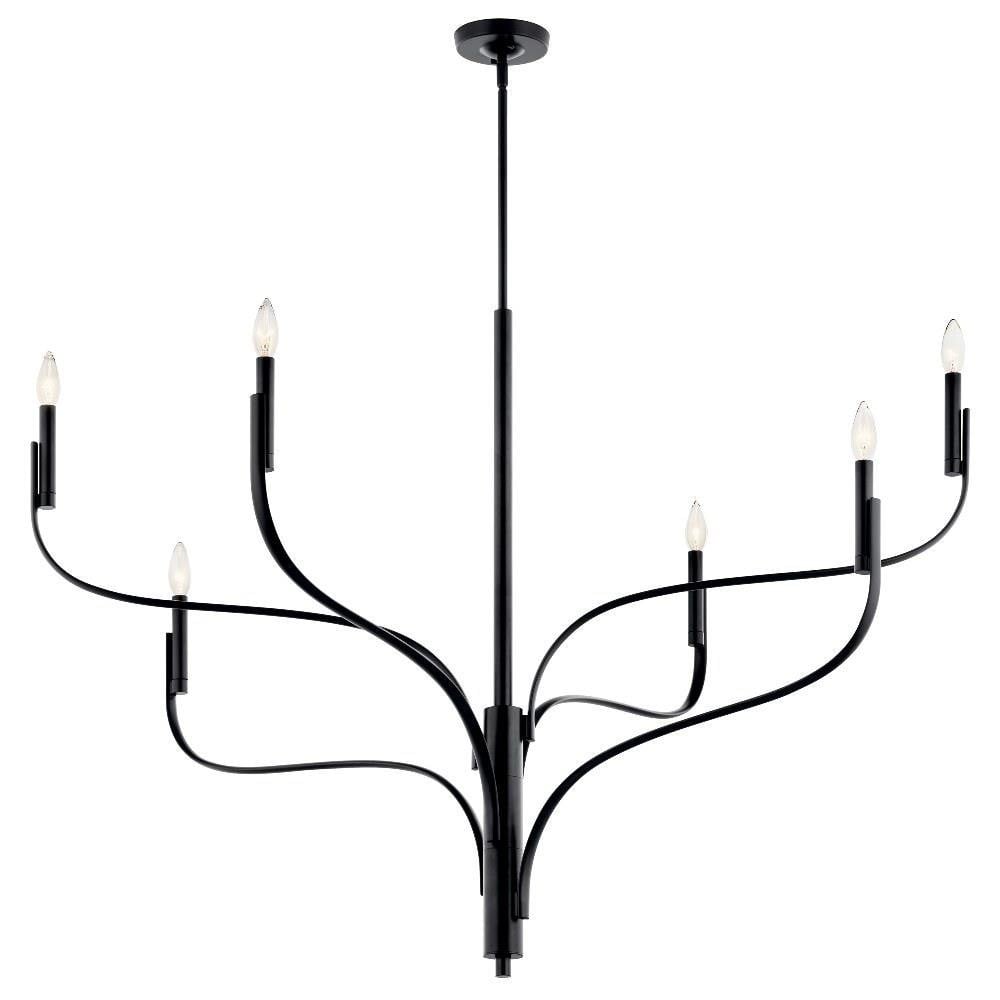 Livadia 6 Light Oversized Chandelier by Kichler 52674