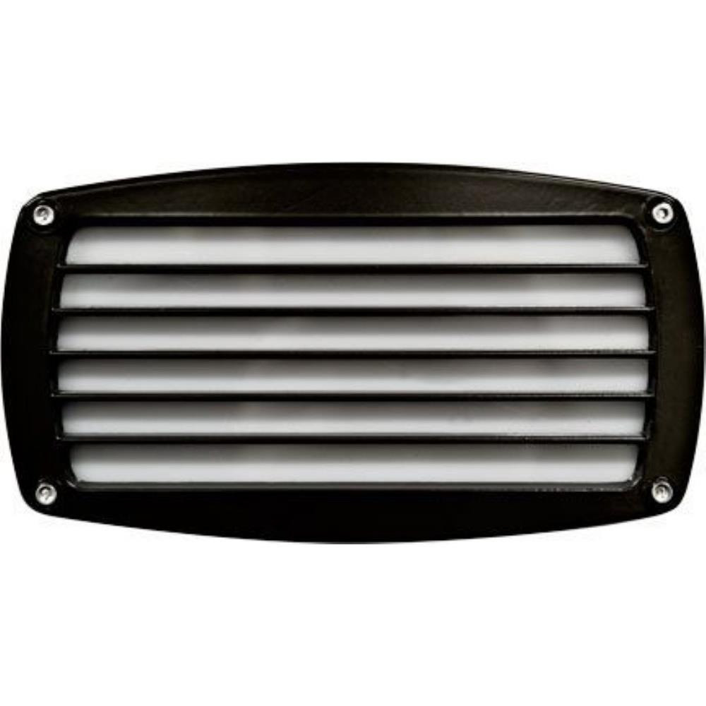 9 Inch 9W 1 LED Striped Step Light by Dabmar - DSL1015-LED9