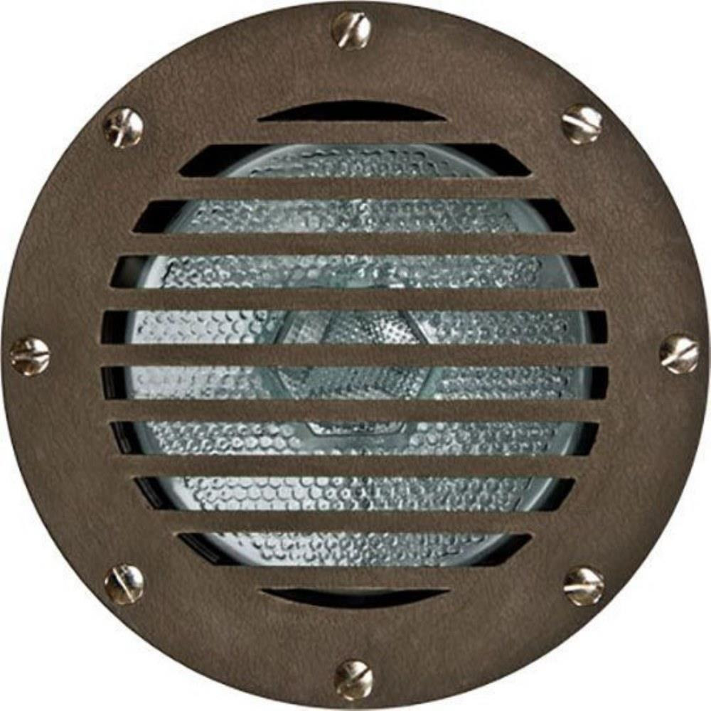 8.1 Inch 12W 1 LED In-Ground Well Light with Grill by Dabmar - FG4400-LED12-RGBW