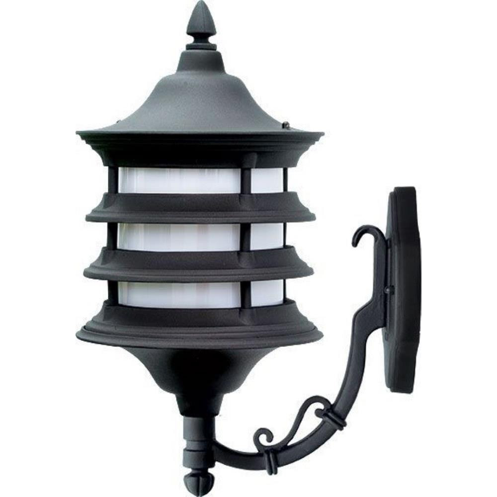 Stephanie 6W 1 LED Down Arm Outdoor Wall Mount 18.5 Inch Tall by Dabmar - GM185-LED6