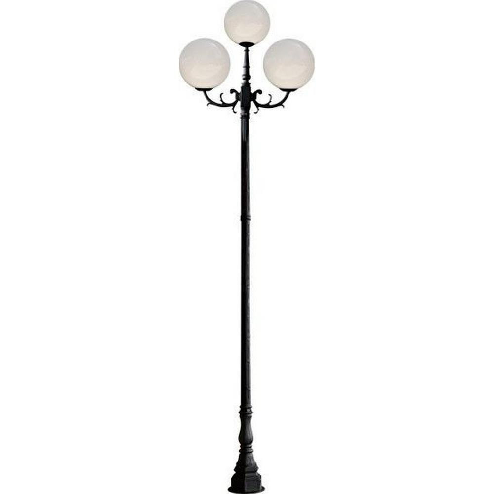 Globe 190 Inch 3 Light Globe Post Mount by Dabmar - GM2500