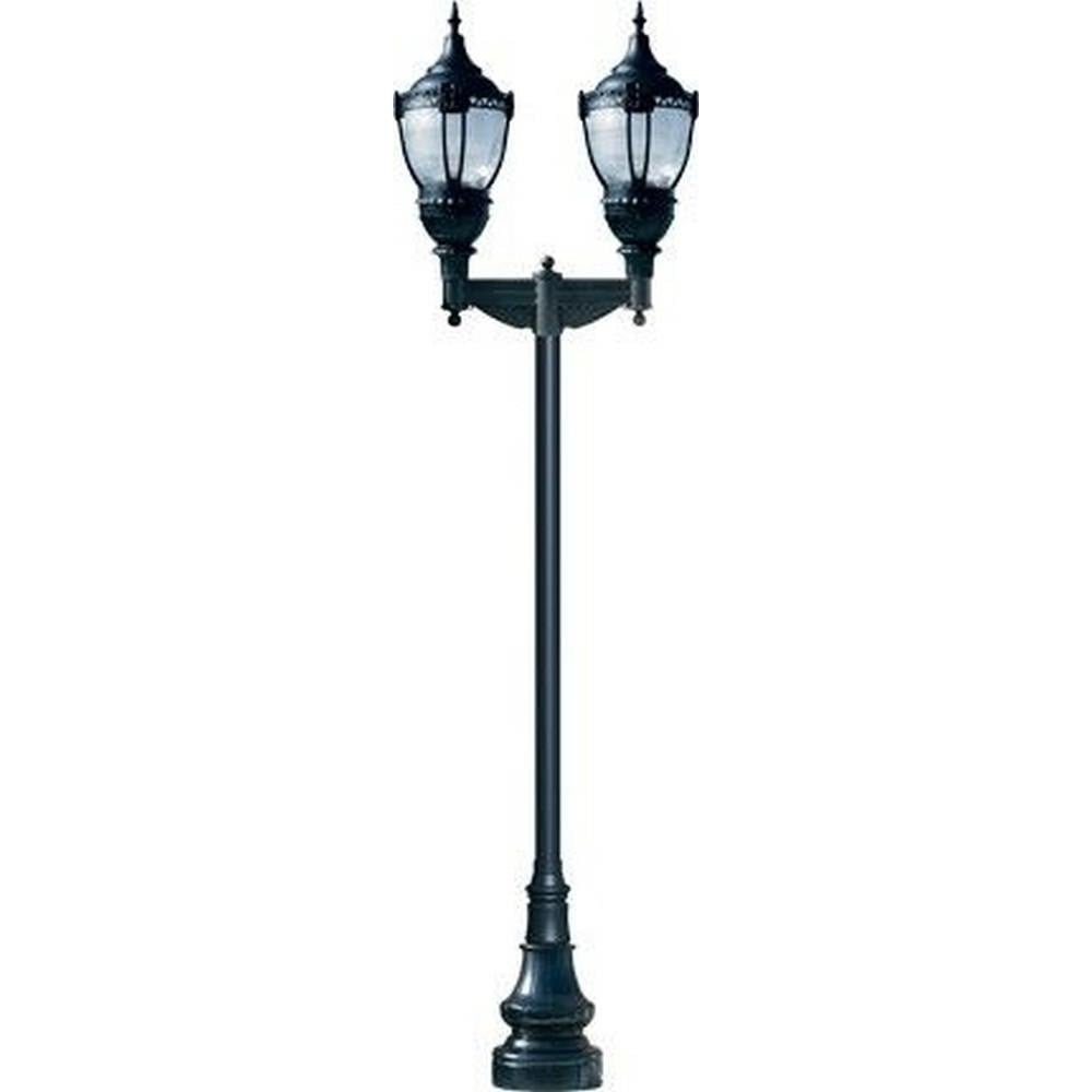Acorn Cast Alum Drk Top Deco Base Acorn Fix 2X 50W Mh Mt by Dabmar - GM8967