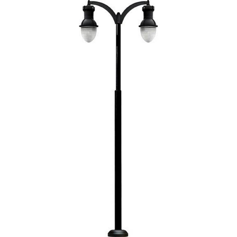 Drop Light Post Light Fix 2X 70W Mh 120V by Dabmar - GM9284