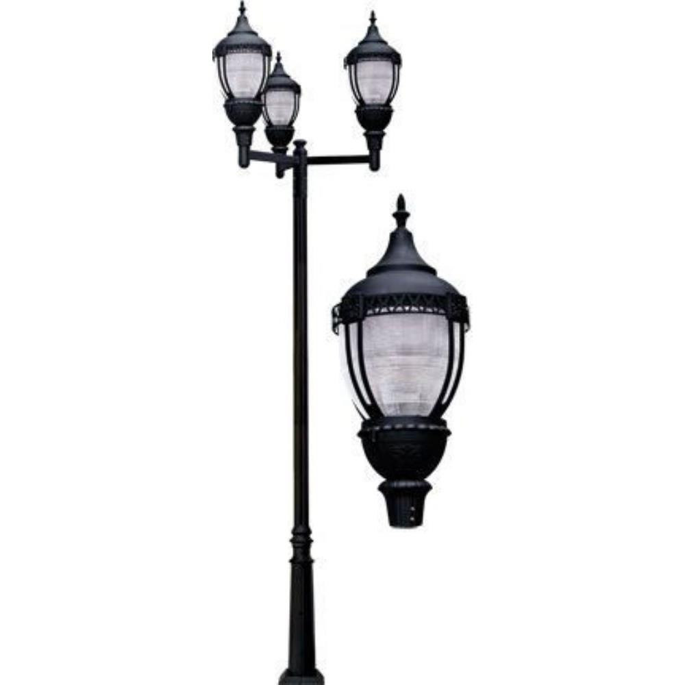 157.08 Inch 360W 3 LED Acorn Post Top Mount by Dabmar - GM9100-LED120