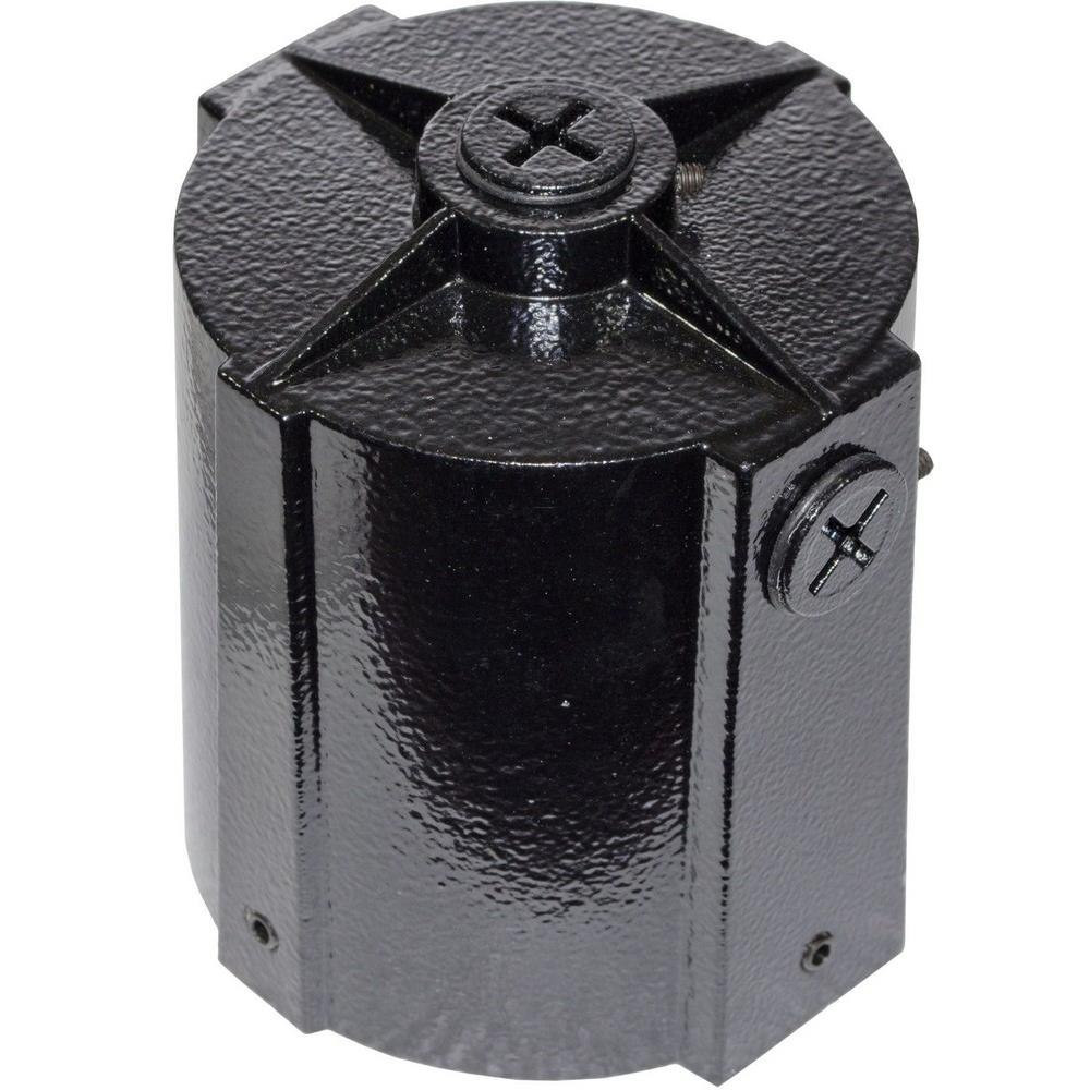 Accessory 4.25 Inch Post Top With Three Knockout by Dabmar - P-BRK-PTKN