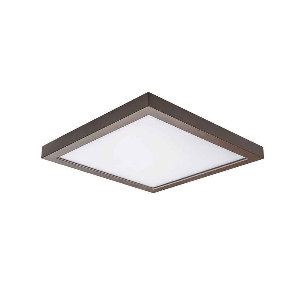 Square 12W 1 LED 5 Inch Wide Square Flush Mount by WAC Limited - FM-05SQ