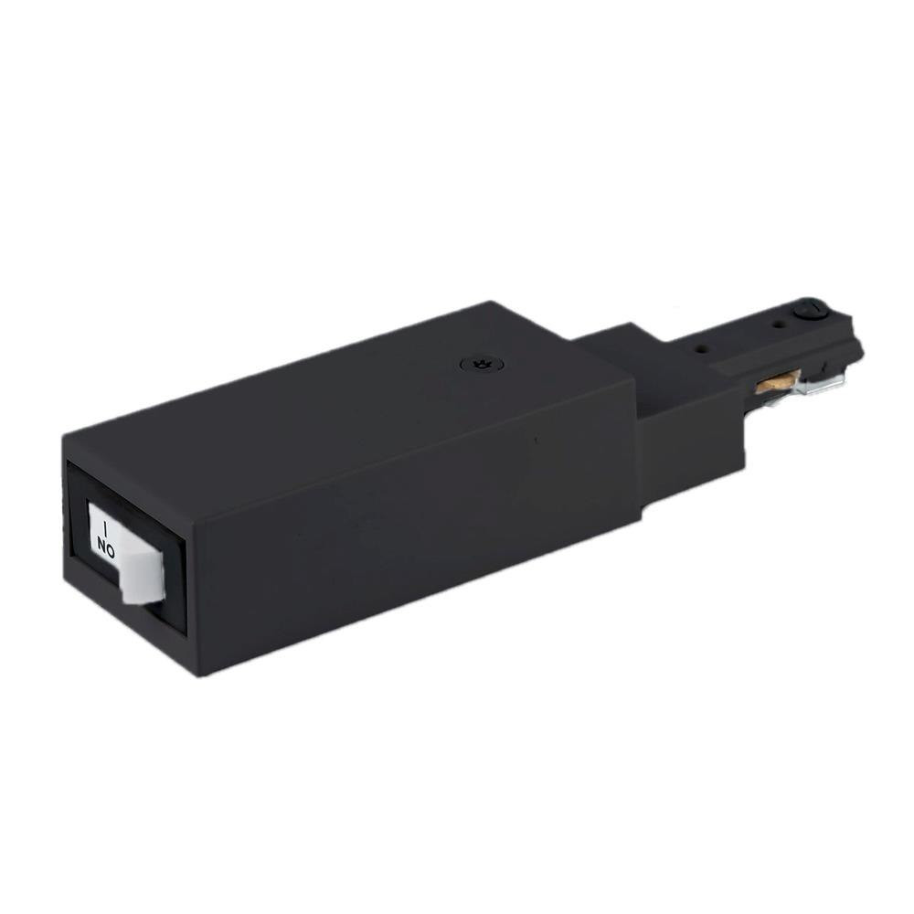 2.5 Inch 5 A H Track Slim Live End Connector with Switch by WAC Limited - THL-HLES-5A