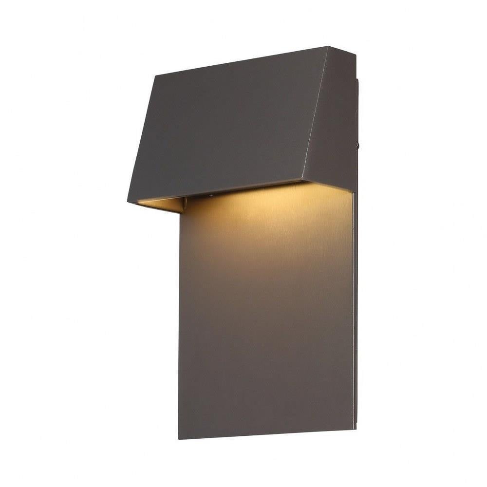 Zealous 9.5W 1 LED Outdoor Wall Mount by dweLED - WS-W53610