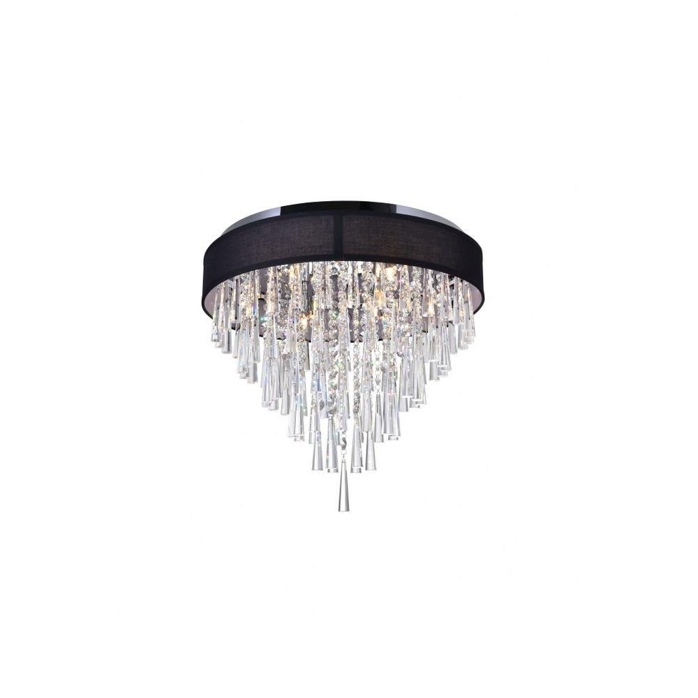 Franca 8 Light 22 Inch Wide Flush Mount by CWI - 5523C22C-192222