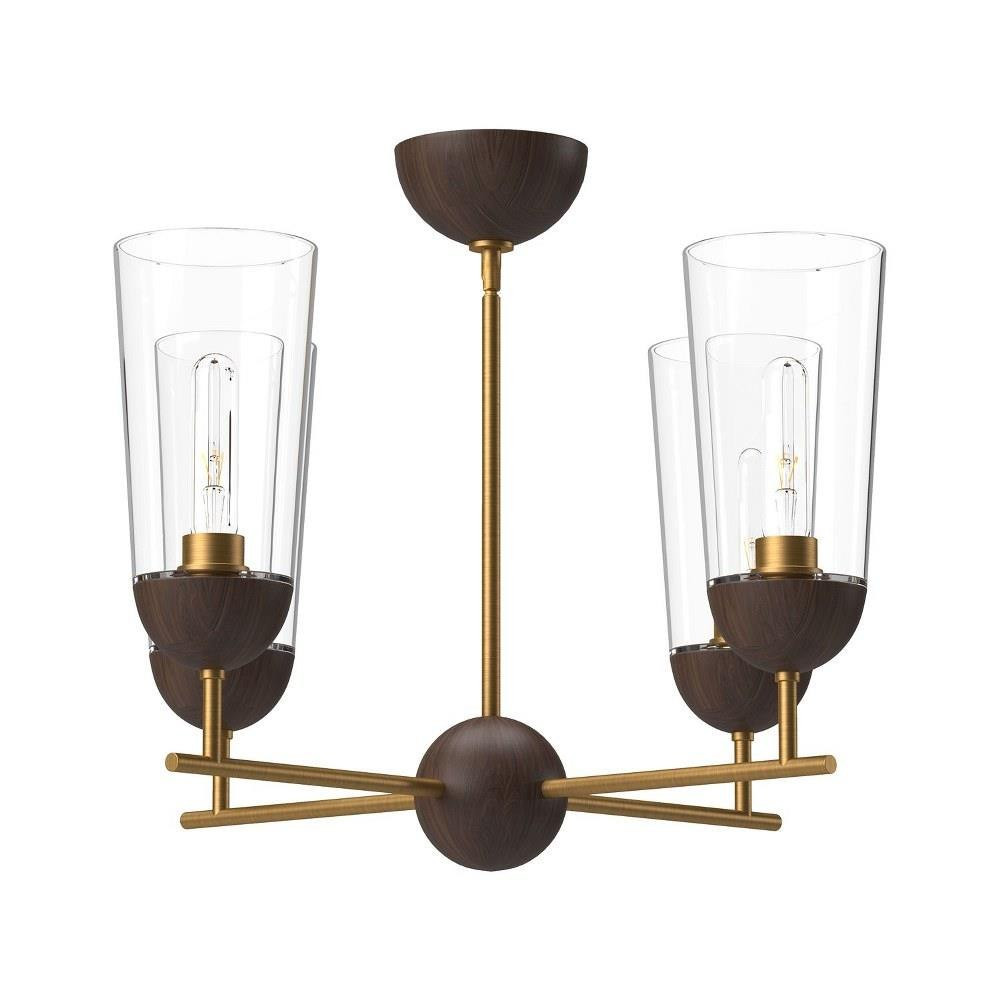 Emil 4 Light Medium Chandelier by Alora - CH542324