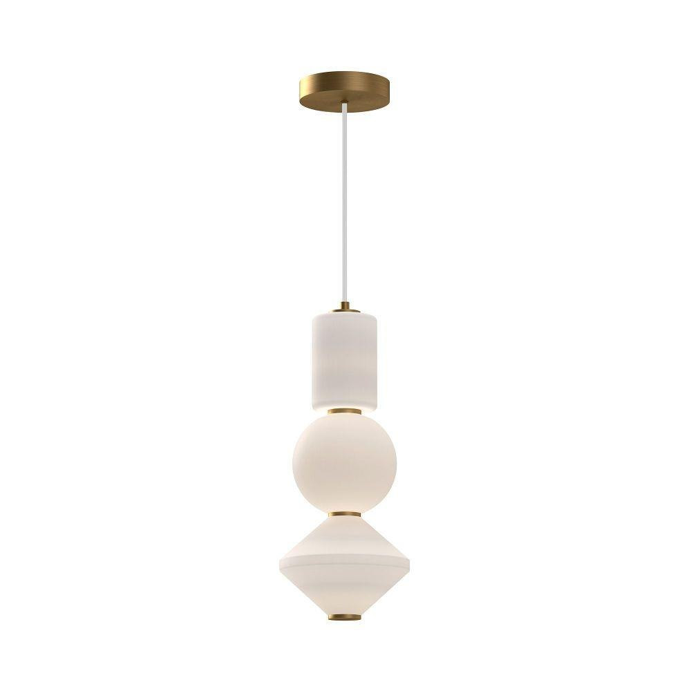 Bijou 20W LED Pendant 19.38 Inch Tall and 7.88 Inch Wide by Alora - PD530341-UNV