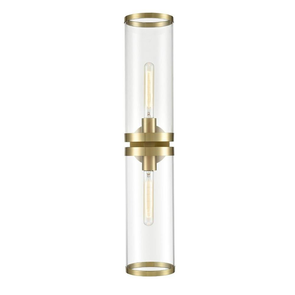 Revolve II 2 Light Vanity Light by Alora - WV311602