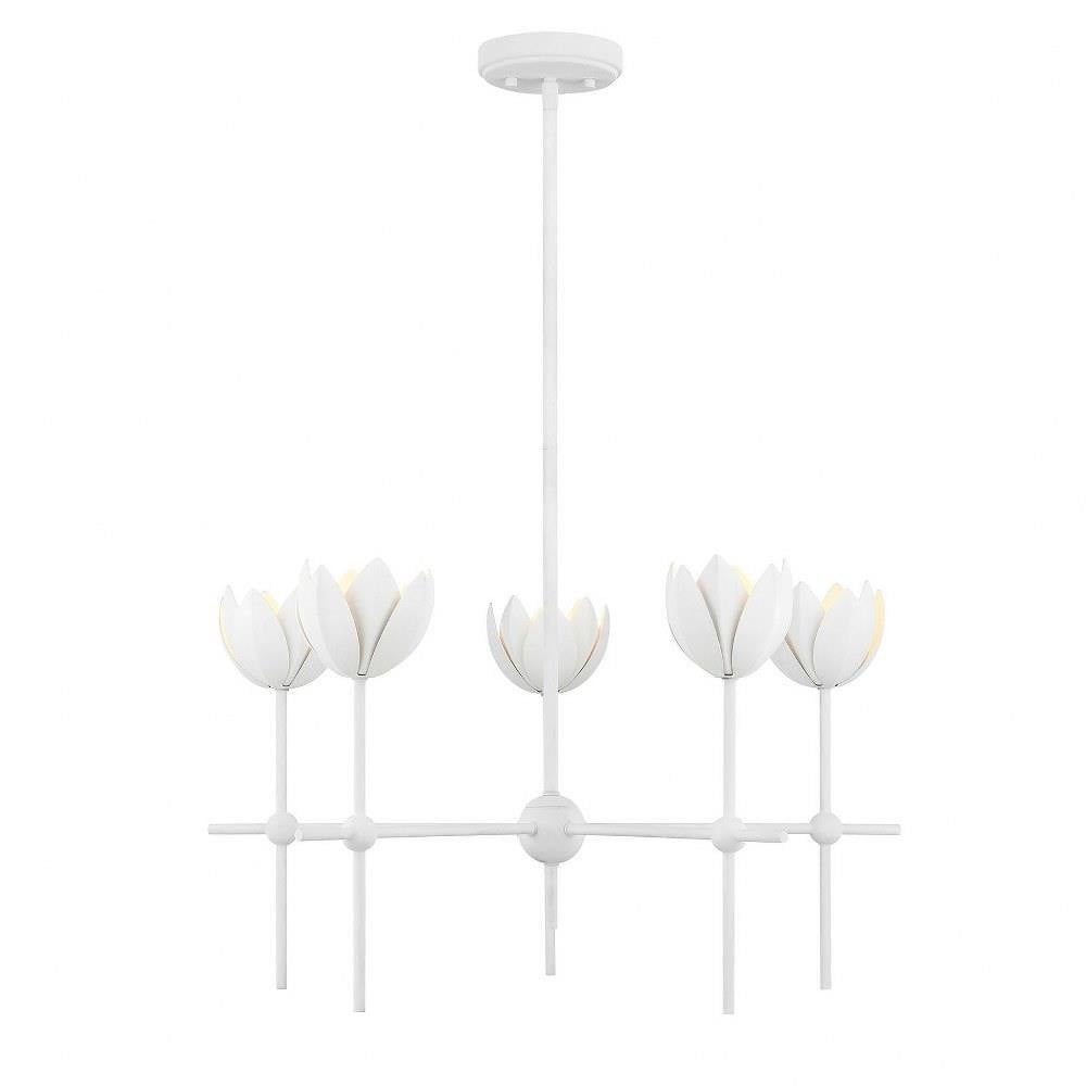 5 Light Medium Chandelier by Meridian M100131
