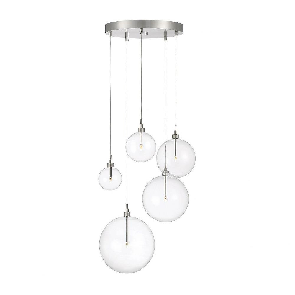 10W 5 LED Large Pendant by Meridian - M10099