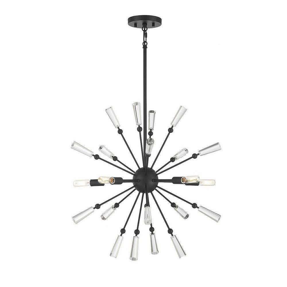 5 Light Large Pendant 26 Inch Tall by Meridian - M7028