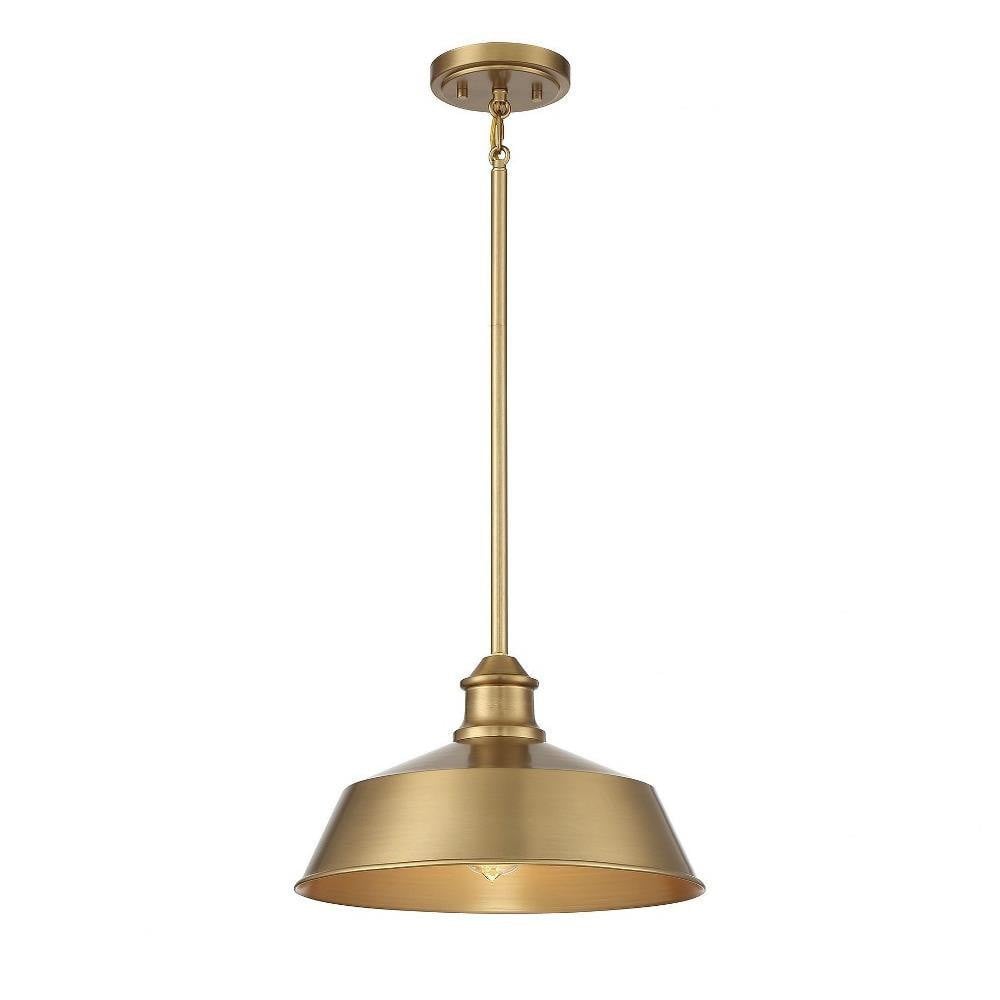 1 Light Vintage Medium Pendant 8 Inch Tall by Meridian - M7021