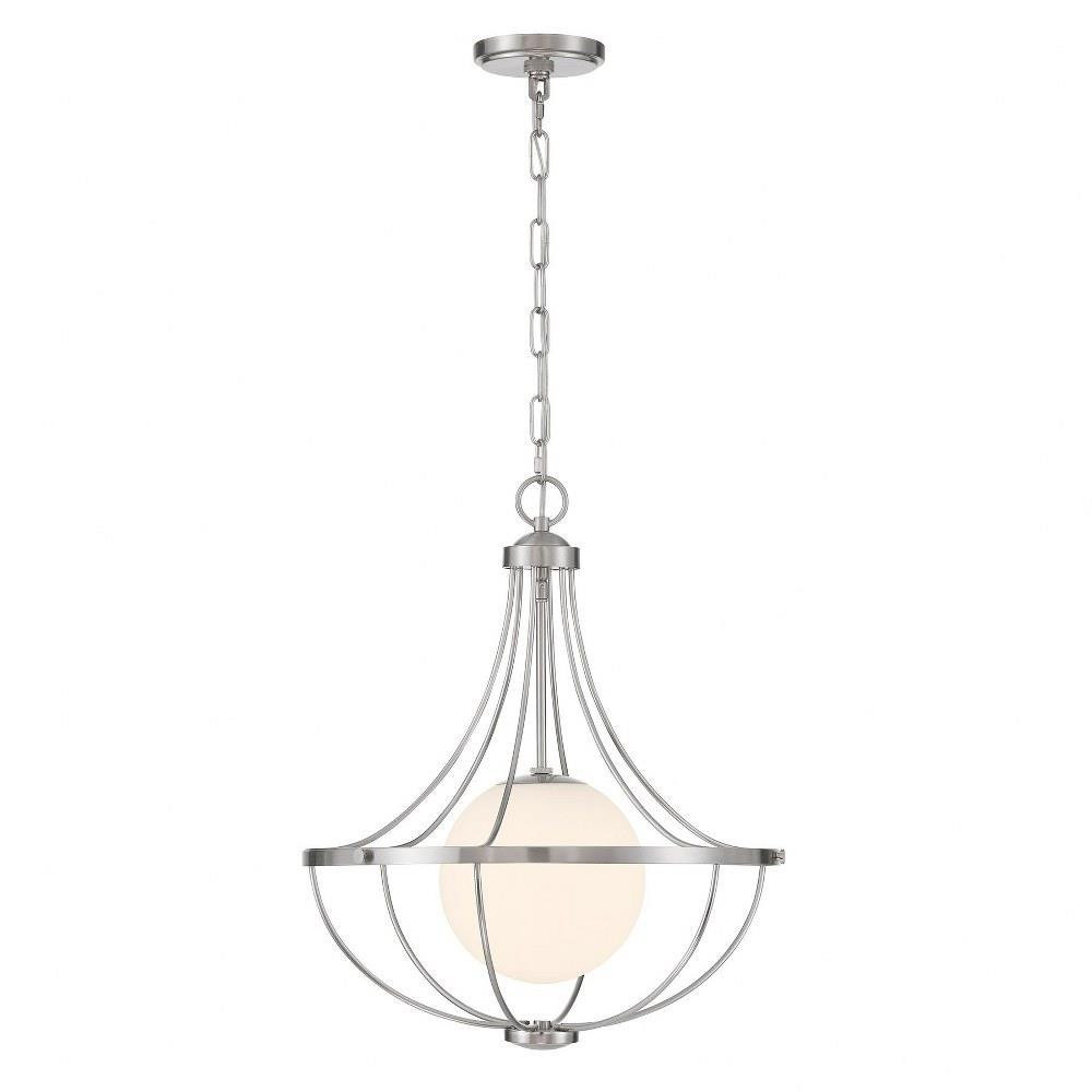 1 Light Large Pendant 22 Inch Tall by Meridian - M7047