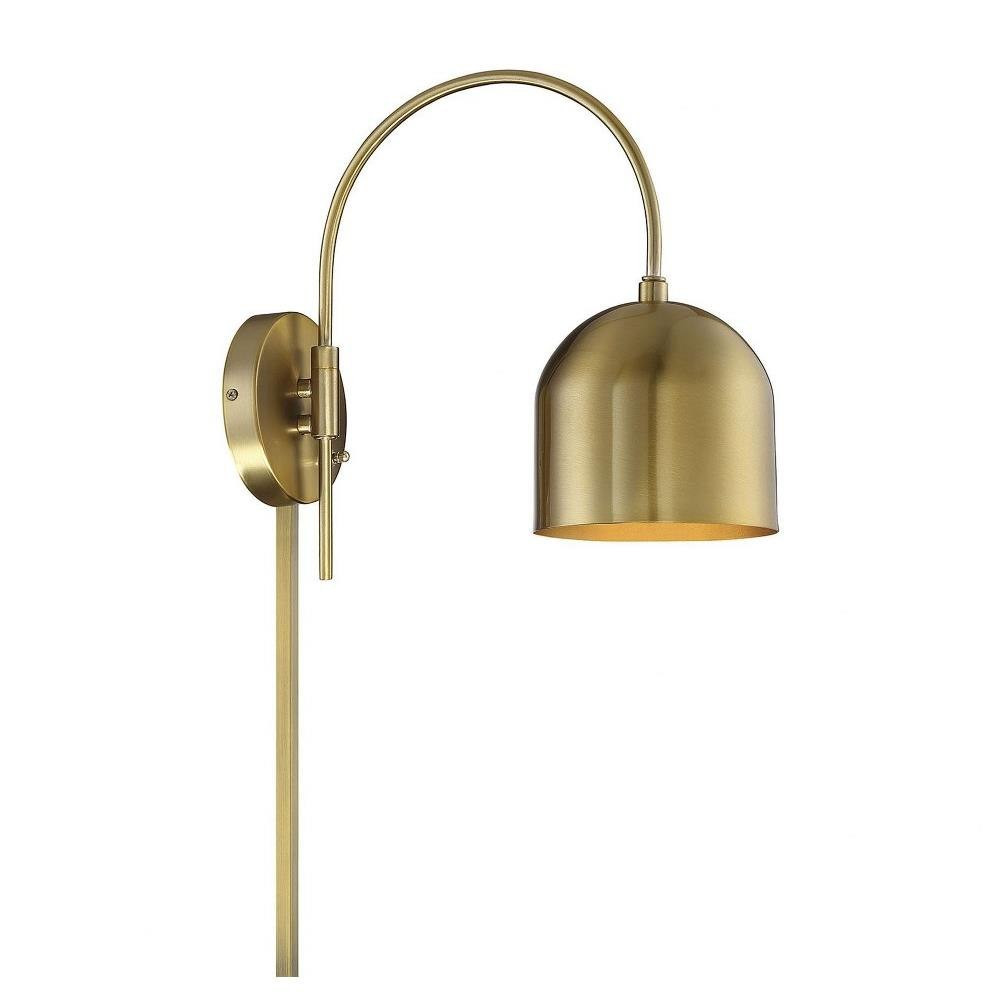 1 Light Adjustable Wall Sconce 13 Inch Tall by Meridian - M90045