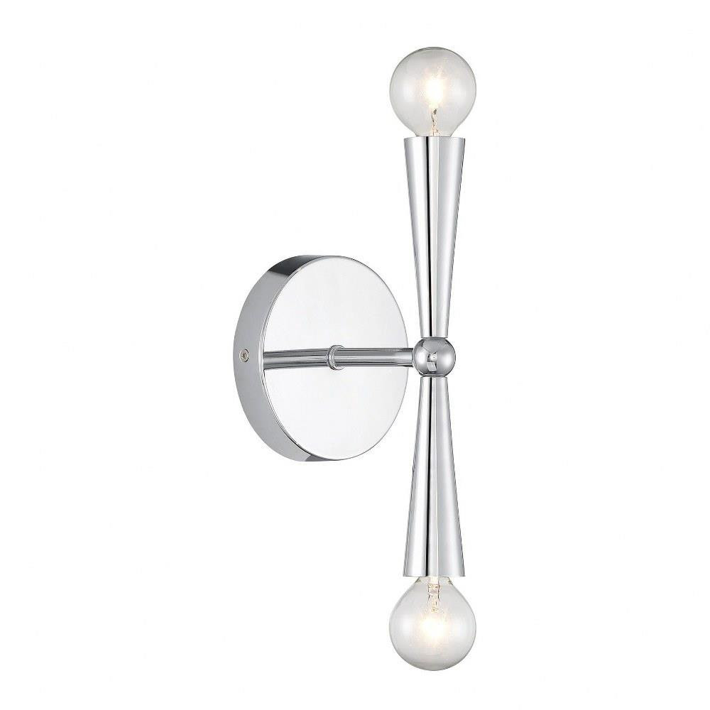 2 Light Wall Sconce 10 Inch Tall by Meridian - M90110