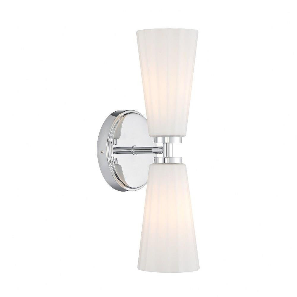 2 Light Wall Sconce 14.5 Inch Tall by Meridian - M90109