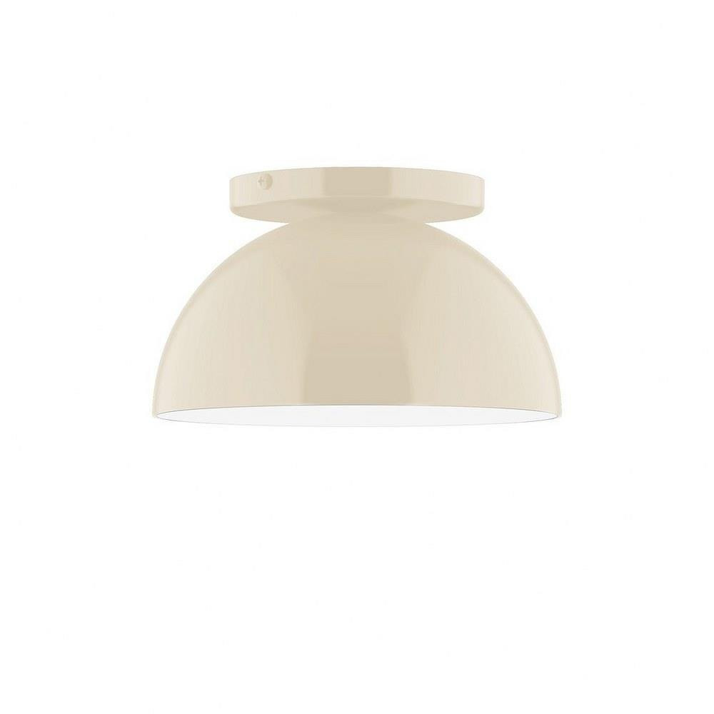 Axis 1 Light 8 Inch Wide Dome Flush Mount by Montclair Light Works - FMD431