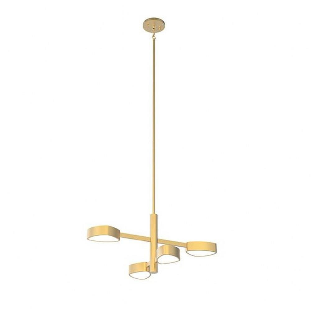 Northen Marches 34W 1 LED Pendant 12 Inch Tall and 26 Inch Wide by DVI - DVP45424