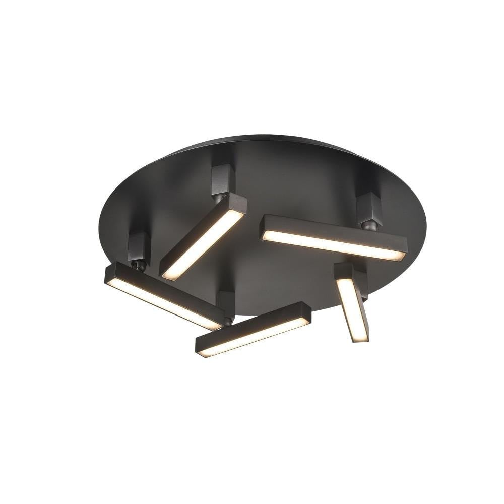 Gammahydrae 24W LED Flush Mount 7 Inch Tall and 14.25 Inch Wide by DVI - DVP44753