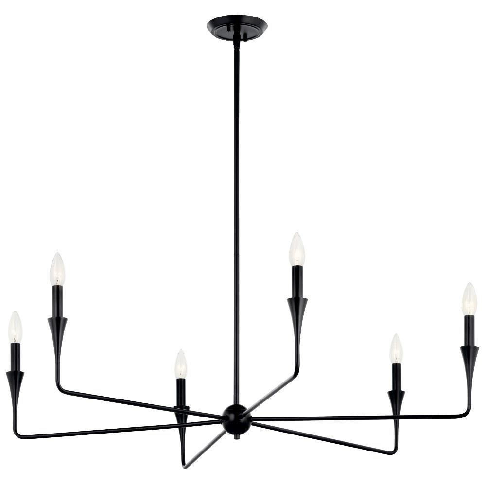 Alvaro 6 Light Oversized Chandelier by Kichler - 52690