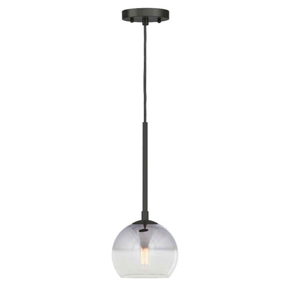 Callisto 1 Light Small Pendant 15 Inch Tall by Forte - 2751-01