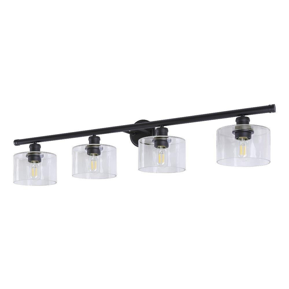 Zane 4 Light Vanity Light by Forte - 5748-04