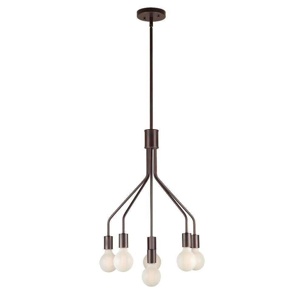 Lacie 6 Light Small Chandelier by Forte - 7086-06