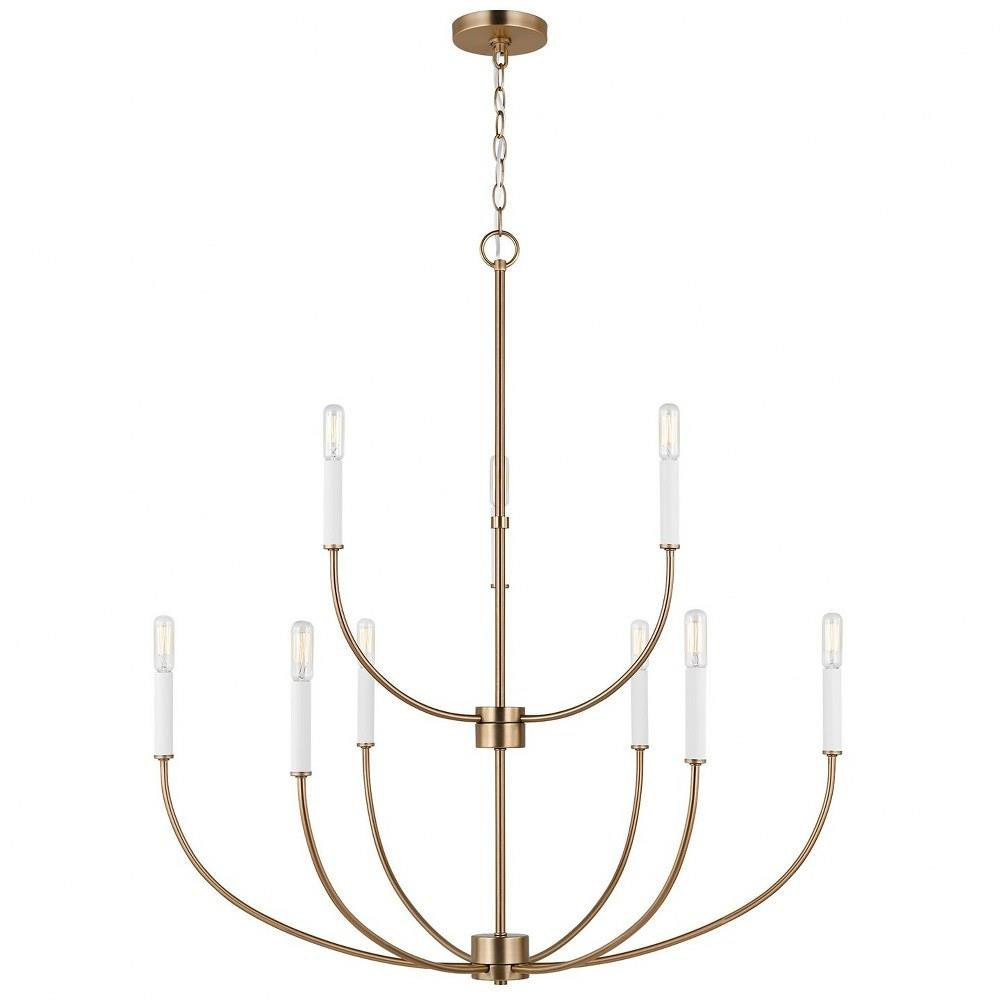 Greenwich 9 Light Large Chandelier by Visual Comfort Studio - 3167109