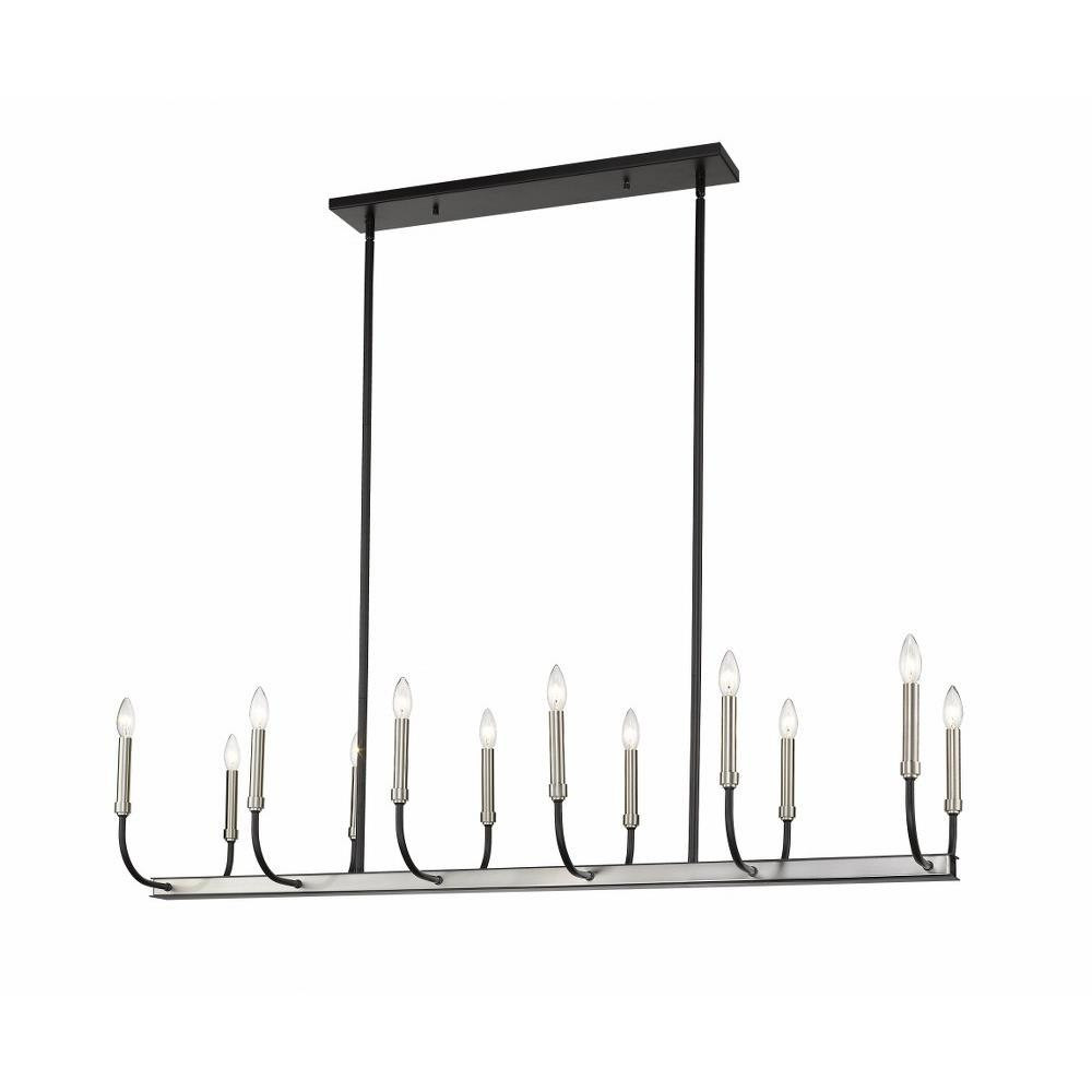 Haylie 12 Light Island/Billiard 14.5 Inch Wide by 134 Inch High by Z-Lite - 479-12L