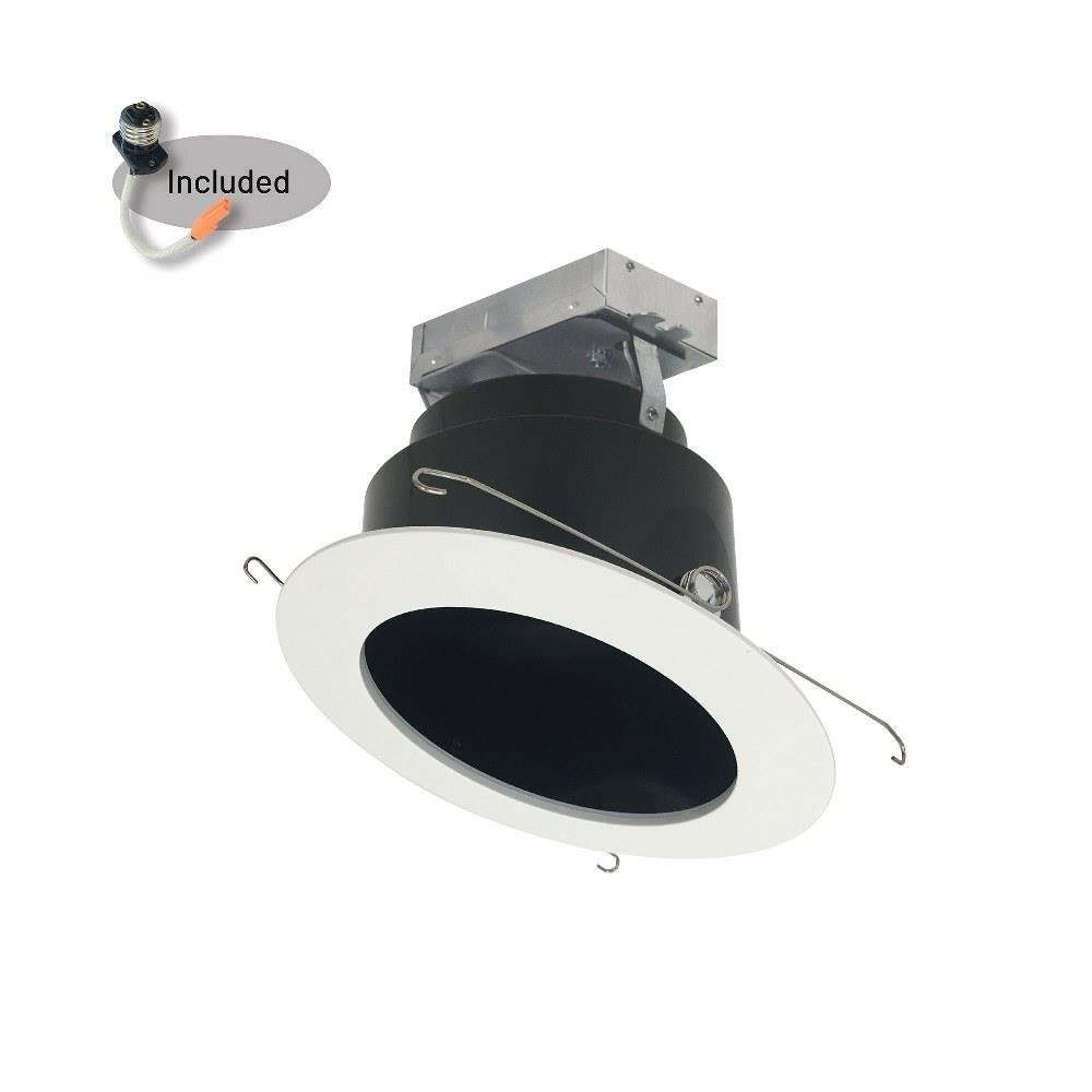 Marquise 11W LED 6 Inches Sloped Adjustable Baffle 4 x 7.13 Inches by Nora - NRMC-612L85