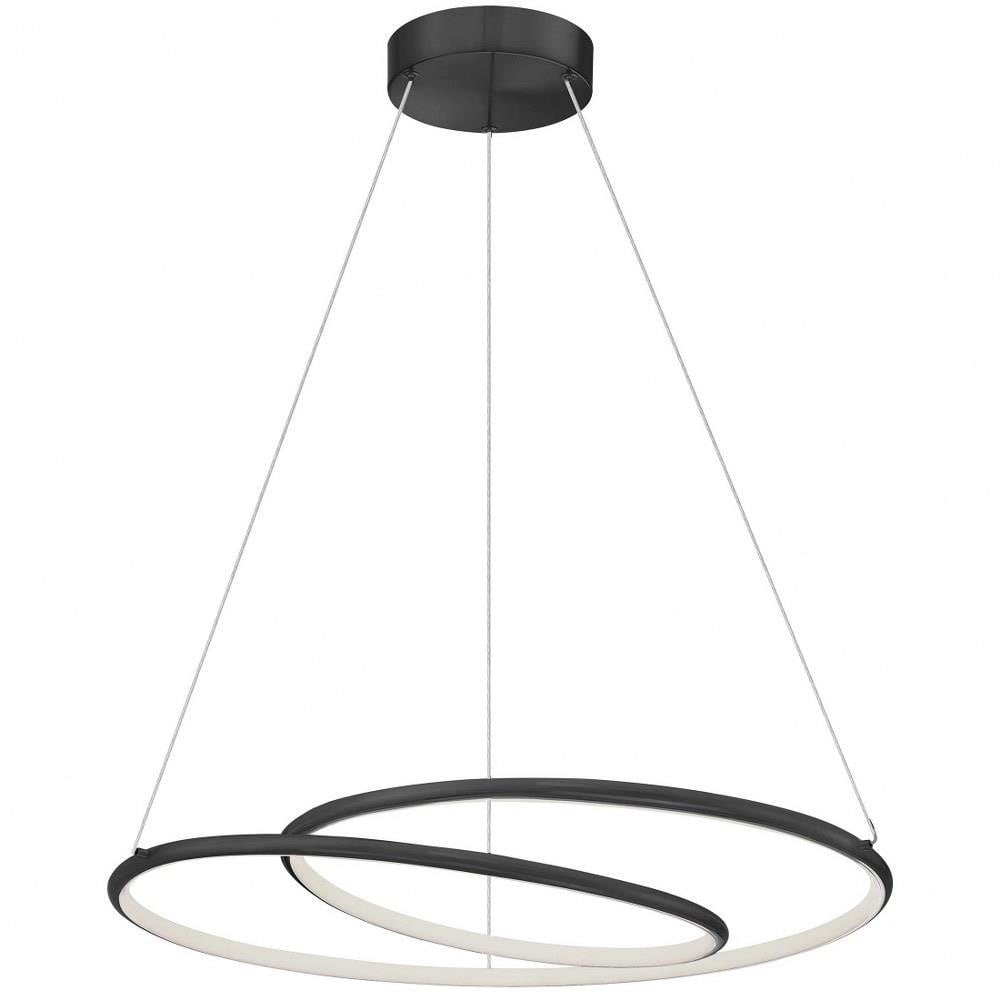 Gabriel 1 LED Light Medium Chandelier by Dainolite - GBL-2438LEDC