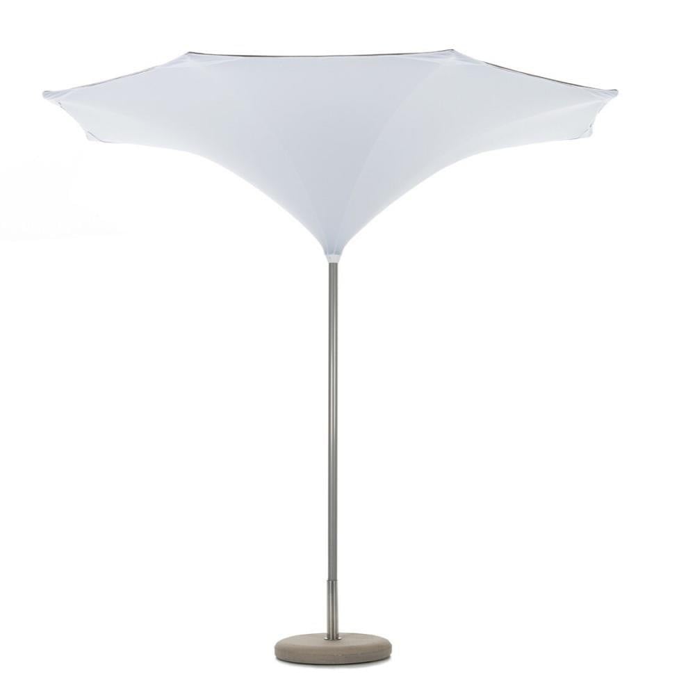 Plant 10 Foot Center Post Round Market Umbrella with Lights by FIM - Plant/01