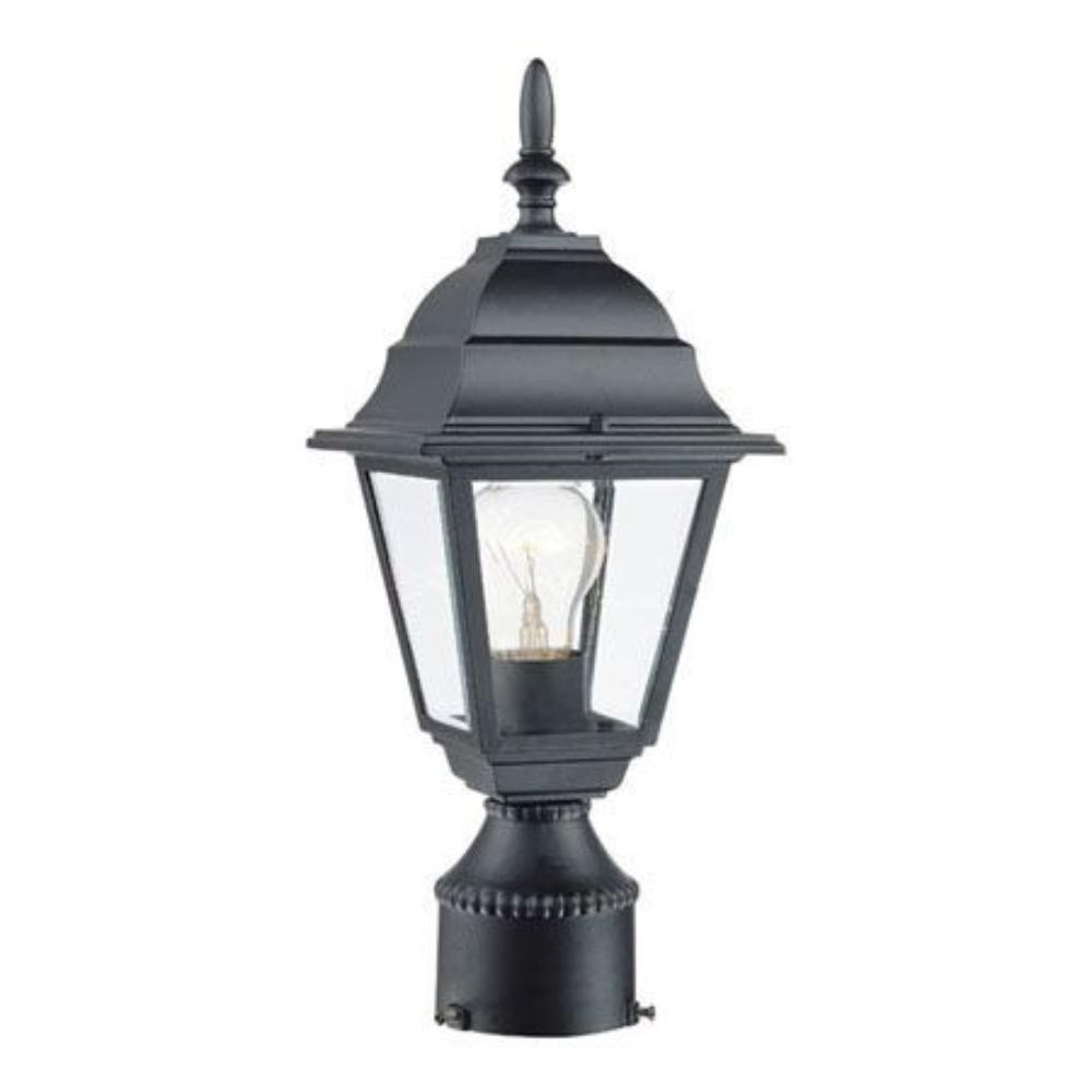 Builders Choice One Light Post 6 Inches by 14 Inches High by Acclaim  - 4007BW