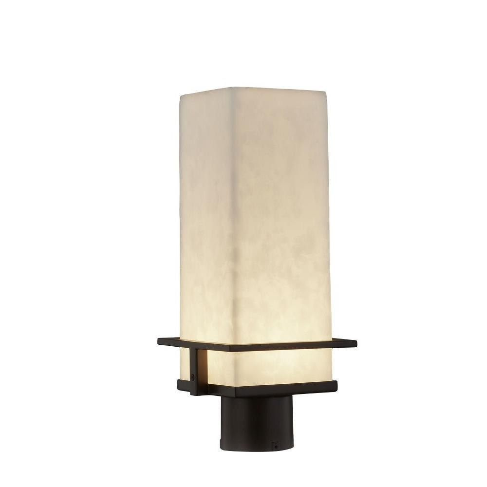 Clouds Avalon 6.5 Inch Outdoor Post Lightby Justice Design - CLD-7573W