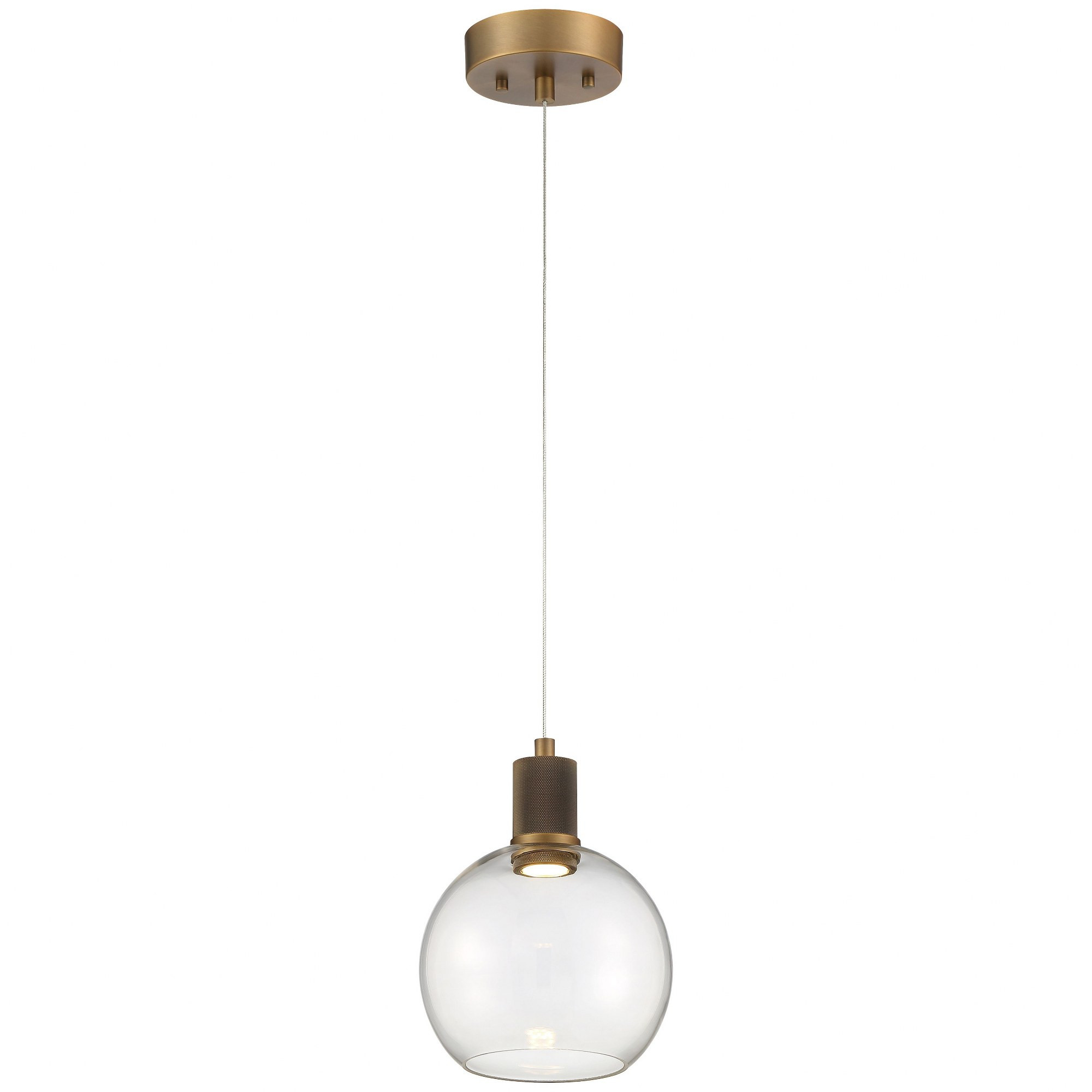 Port Nine 9W 1 LED Pendant 9.5 x 7.5 Inches by Access 63142LEDD-ABB - 63142LEDD-ABB