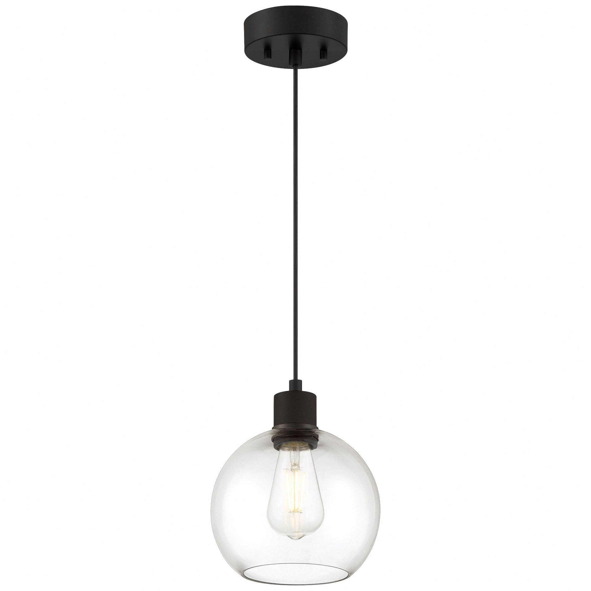 Port Nine 9W 1 LED Pendant 9.5 x 7.5 Inches by Access 63142LEDDLP-MBL - 63142LEDDLP-MBL