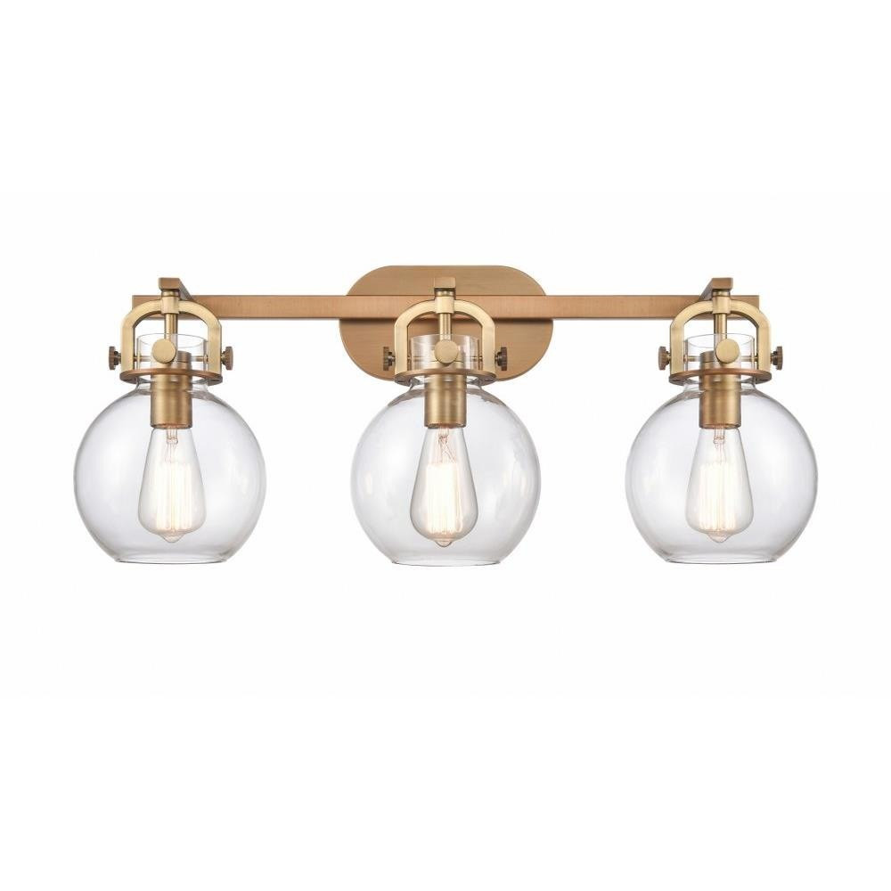 Newton Sphere 3 Light Cone Vanity Light by Innovations - 410-3W-G410