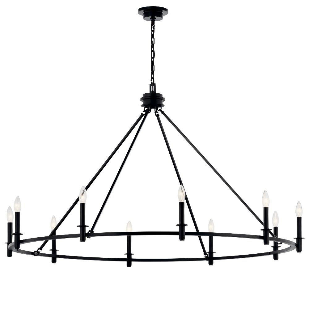 Carrick 10 Light Oversized Chandelier by Kichler - 52707