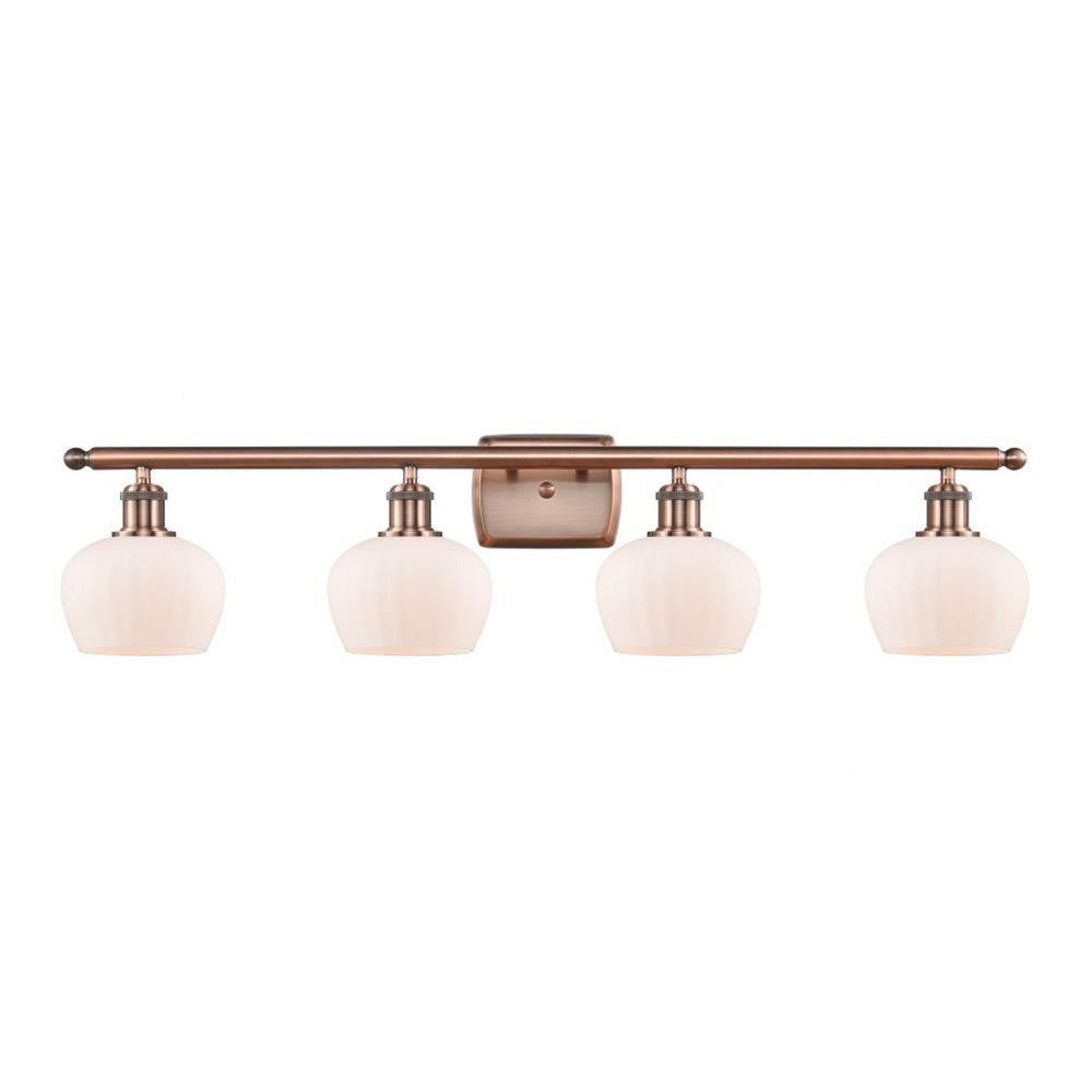 Fenton 4 Light Vanity Light 36 Inch Wide by Innovations - 516-4W-G9