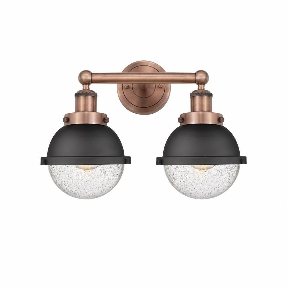 Hampden 2 Light Vanity Light 16.25 Inch Wide by Innovations - 616-2W-HAM