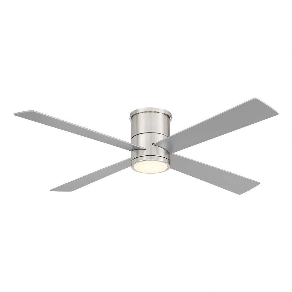 Falco 4 Blade Flush Mount Ceiling Fan with Light Kit by Minka Aire - F797L