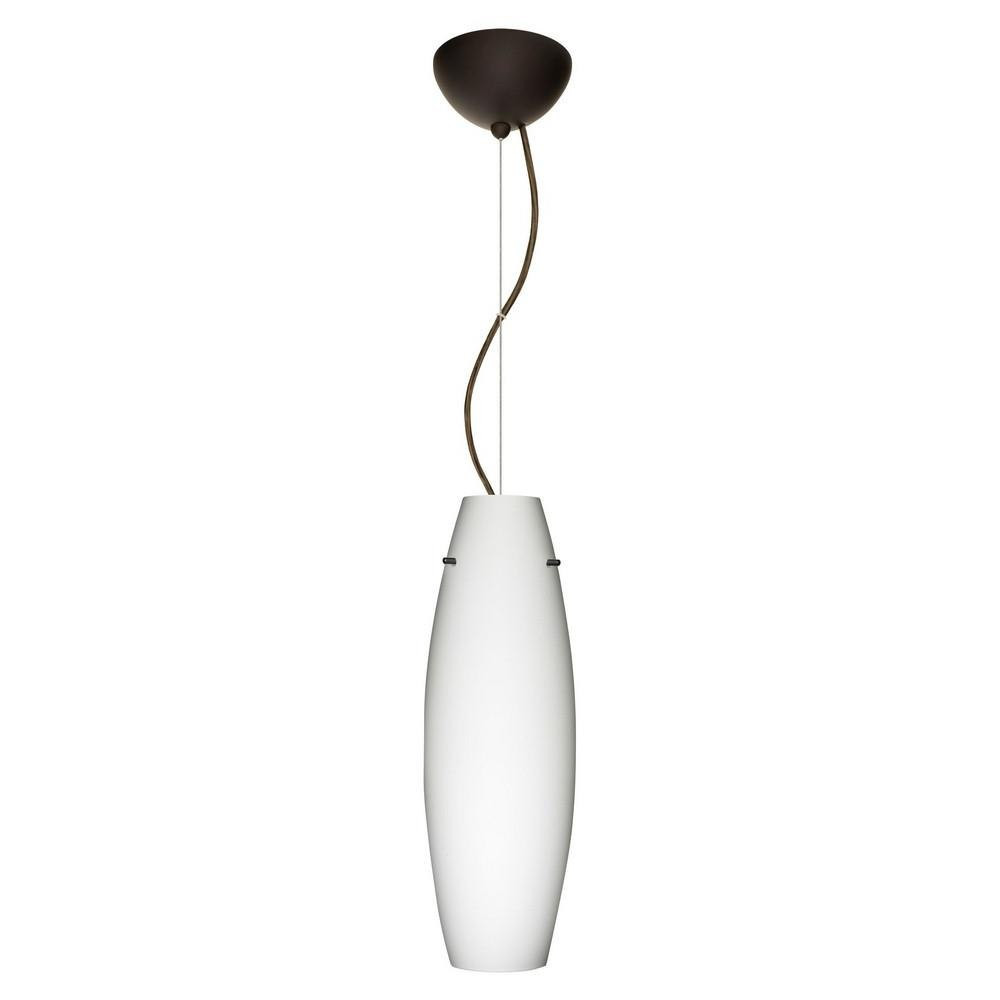 Suzi 18 1 Light Brass Mini Cord Pendant by Besa - 1KX-TARA