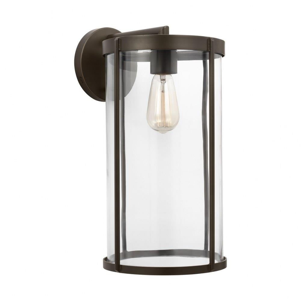 Luning 1 Light XL Outdoor Wall Lantern 9.88 Inch Wide by Generation - GLO1121
