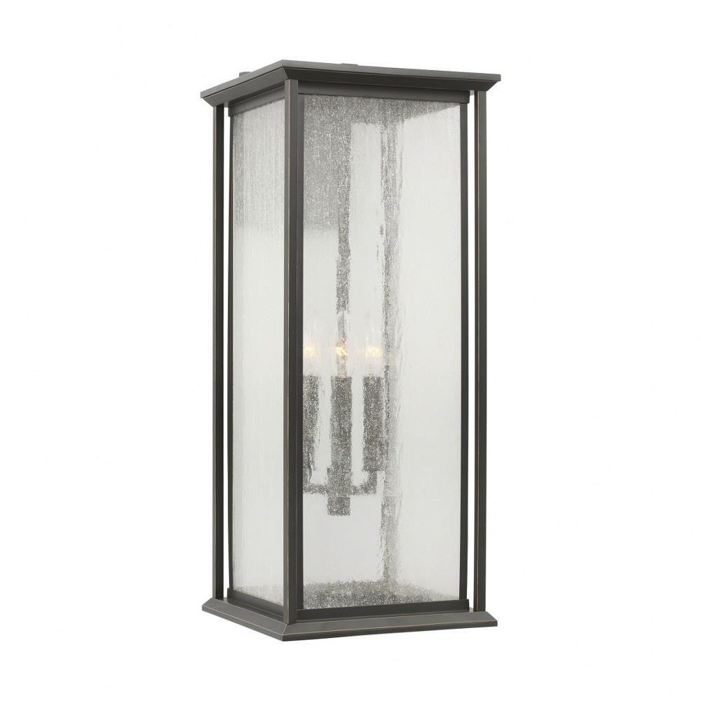 Audley 3 Light Extra Large Outdoor Wall Lantern 24 Inch Tall by Generation - GLO1233